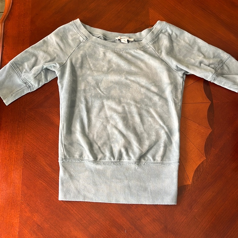Express washed top